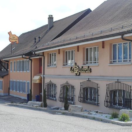 Motel - Hôtel La Poularde Romont Extérieur photo