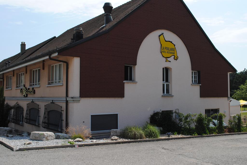 Motel - Hôtel La Poularde Romont Extérieur photo